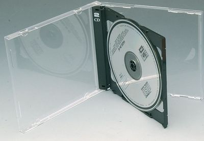 Boitier CD standard double cristal avec livret et jaquette