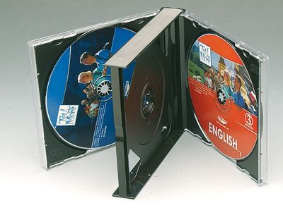 Boîtier double CD/DVD FELLOWES : le boîtier à Prix Carrefour