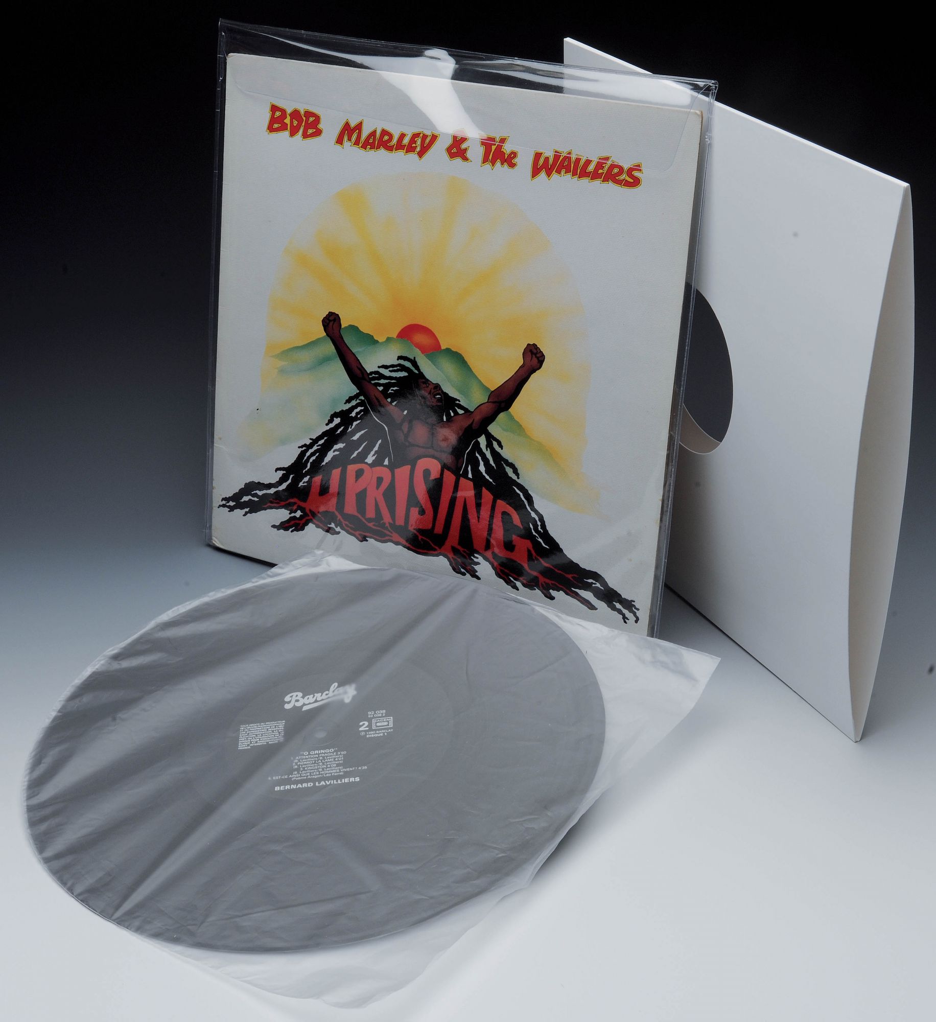 CHE Protège étiquette de disque vinyle LP Transparent étanche à l